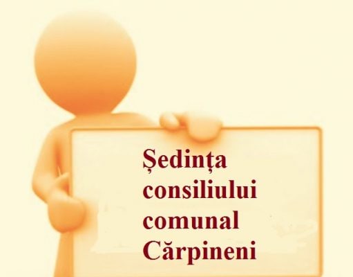Convocare Ședința extraordinară a consiliului comunal Cărpineni, pe 28 septembrie ora 15:00, în Sala de ședințe a Primariei Cărpineni.